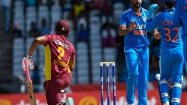 Sports News | Mukesh, Thakur Power India Seal ODI Series Against WI, Winning 3rd Match by 200-run&nbsp;