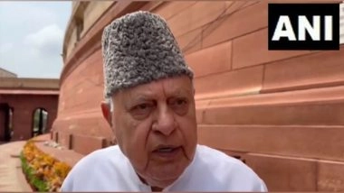 India News | Whatever Happened in Nuh is Heartbreaking, Says Farooq Abdullah