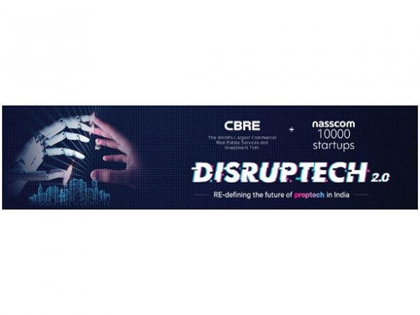 Business News | CBRE Partners with Nasscom for the 2nd Edition of India's Biggest Startup Challenge 'DISRUPTECH 2.0.' - Vimarsana News