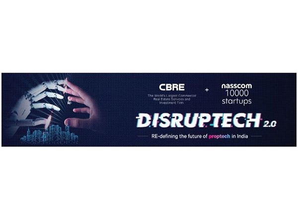 Business News | CBRE Partners with Nasscom for the 2nd Edition of India's Biggest Startup Challenge 'DISRUPTECH 2.0.'