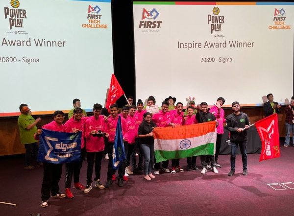 Business News | High School Robotics Team Sigma Makes India Proud at a Global Platform with Their Make In India Robot