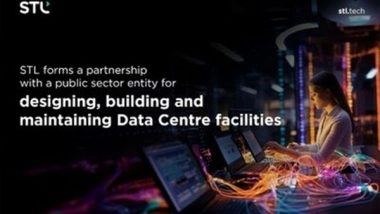 Business News | STL Wins a Rs 250 Crore Deal for Building and Maintaining Data Centres for a Public Sector Entity