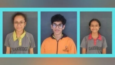 Business News | Oakridge Bengaluru's MYP Grade 10 Students Excel, Surpassing Global Average for 6th Consecutive Year