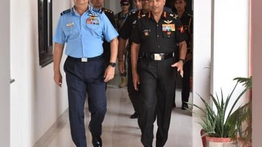 India News | IAF Chief Visits South Western Army Command