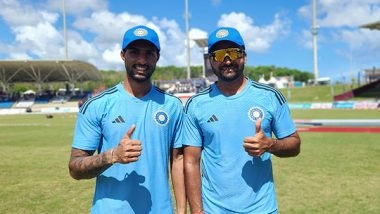 Sports News | Tilak Varma, Mukesh Kumar Make International Debut During India's 1st T20I Against West Indies