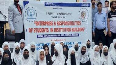 India News | J-K: Students in South Kashmir Motivated Towards Nation-building
