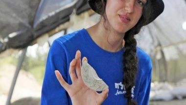 World News | Teen Discovers 1,500-year-old ‘magic Mirror’ at Israeli Excavation