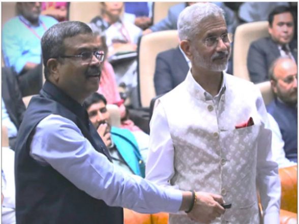 India News | Union Education Minister Pradhan, EAM Jaishankar Launches Study in India Portal in Delhi - Vimarsana News