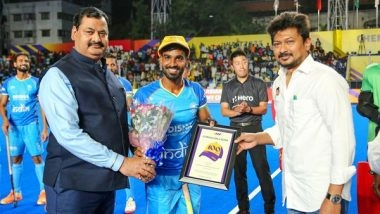Sports News | Hockey India Congratulates Midfielder Sumit for Completing 100 International Caps
