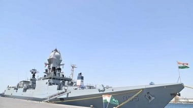 World News | INS Chennai Enters Jeddah Port for Operational Turnaround