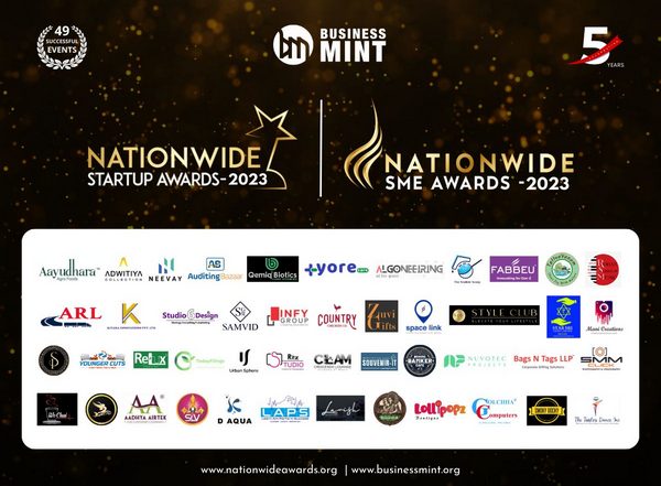 Business News | Business Mint Celebrates a Triumphant 3rd Edition of Startup & SME Nationwide Awards 2023