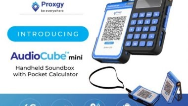 Business News | Proxgy Launches 'Made in India' Pocket Sound Boxes for FinTech & PSU Banks