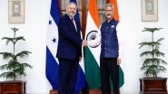 World News | India, Honduras Discuss Development Challenges in Health, Energy