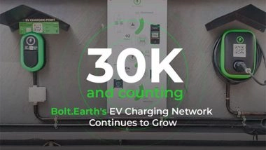Business News | Bolt.Earth Powers E-Mobility Nationwide with 30K+ EV Charging Points