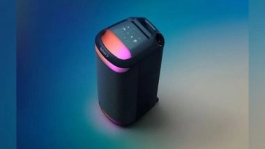 Business News | Get the Party Started with Sony's New Powerful Party Speaker SRS-XV800 Specially Tuned for India