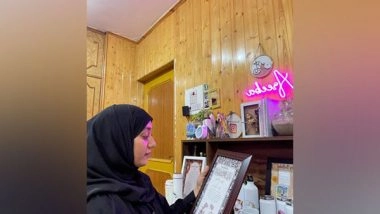 India News | J-K: Areeba Wani from Srinagar Honoured for Her Artistic Achievements