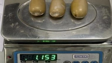 India News | Delhi: Customs Seize 991.4 Grams of Gold Worth Rs 51.72 Lakh at IGI Airport, One Arrested