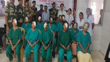 India News | Tripura: BSF Organises Free Cataract Eye Surgery Camp in Agartala