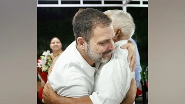 India News | Rahul Gandhi Calls on Lalu Yadav After SC Stays His Conviction in Defamation Case