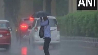 India News | Heavy Rain Lashes Parts of Delhi; More Rains Likely