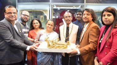 Business News | Shiv Narayan Jewellers Unveils a Majestic Masterpiece 'Shri Ananth Padmanabhaswamy' at IIJS 2023