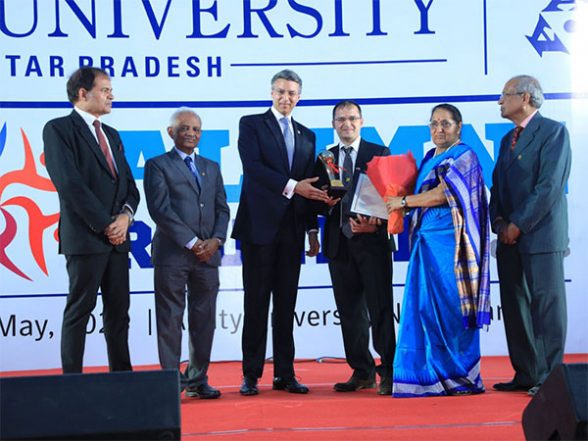 Business News | Anshul Garg Receives Amity Alumni Achiever Award for Outstanding Entrepreneurship at Reunion 2023 - Vimarsana News