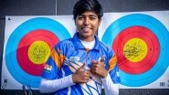 Sports News | Aditi Gopichand Makes History, Gives India Its First-ever Individual Gold Medal at World Archery Championships