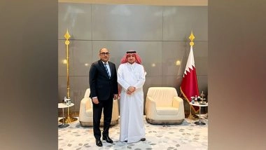 World News | Newly Appointed India's Ambassador Vipul Receives a Warm Welcome in Qatar&nbsp;