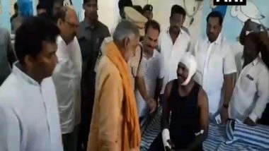 India News | Over 20 Police Personnel, YSRCP, TDP Workers Injured in Chittoor During Chandrababu Naidu's Rally