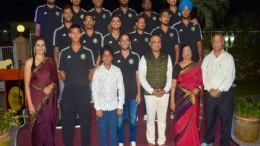 Sports News | Indian High Commission Hosts Men in Blue Ahead of 2nd T20I Against West Indies in Guyana