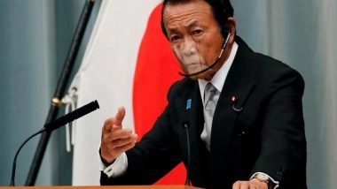 World News | Former Japanese PM Taro Aso to Visit Taiwan Next Week