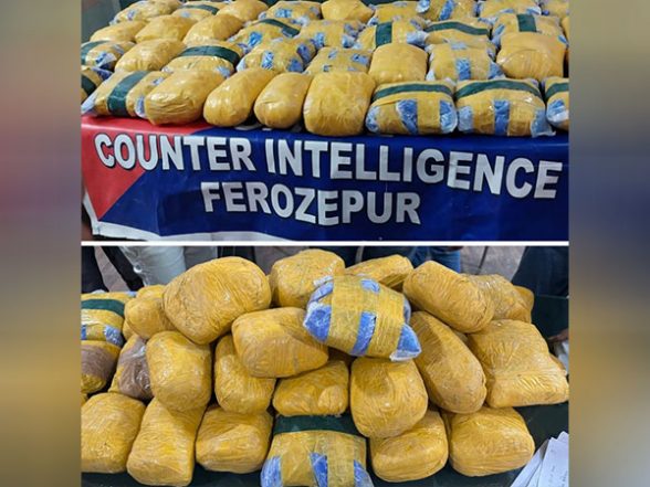 India News | Punjab Police Recovers 77 Kg of Heroin, 4 Arrested - Vimarsana News
