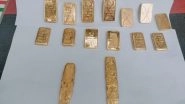 India News | West Bengal: BSF Catches Smuggler with 15 Gold Biscuits Valued at over Rs 1 Crore&nbsp;