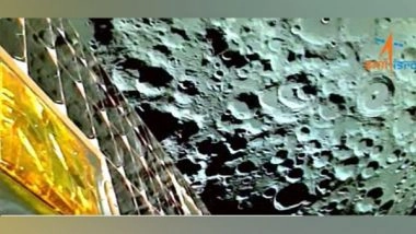 India News | ISRO Releases First Images of Moon as Captured by Chandrayaan-3 Spacecraft