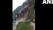 India News | Himachal: Manglad-Bagvat Road Closed After Massive Landslide