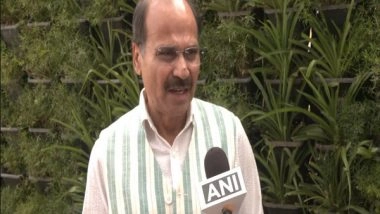 India News | Congress' Adhir Ranjan Writes to Lok Sabha Speaker to Expunge BJP MP Nishikant Dubey's Remarks