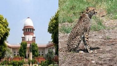 India News | SC Expresses Satisfaction with Centre's Efforts After Death of Cheetahs in MP's Kuno