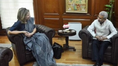 World News | Jaishankar Meets Jennifer Ramsey, Recognises Cummins Contribution to India's Growth 