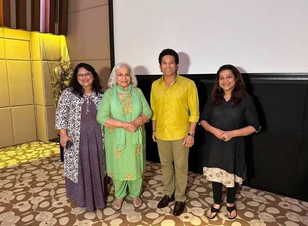 Baipan Bhari Deva: Sachin Tendulkar Praises Marathi Film for Its Heartwarming Story of Six Sisters