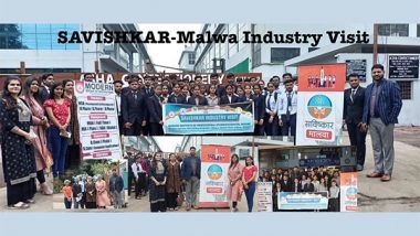 Business News | Savishkar-Malwa Industry Visit Organised at Indore