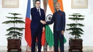World News | EAM Jaishankar Discusses Important Global Issues, Bilateral Ties with Czech Foreign Minister Jan Lipavsky