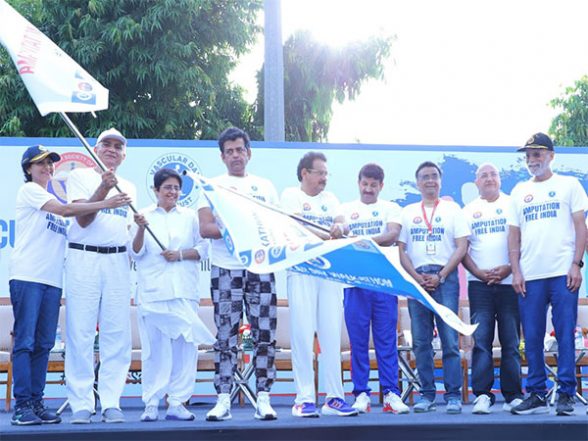 Business News | On National Vascular Day, Uniting 26 Cities Across India, Health Minister MoS. Prof. S.P Singh Baghel, Flags Off the Walkathon with a Pledge - Amputation FREE India! - Vimarsana News