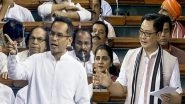 India News | Opposition Targets Government over Manipur Situation in LS; Rijiju Says Congress Will Regret Bringing No-confidence Motion
