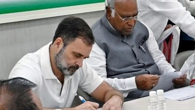 India News | Congress Calls Meeting of Its Lok Sabha MPs in Party's Parliamentary Office 