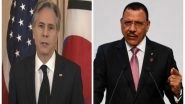 World News | Blinken Reiterates Calls for Release of Niger President Bazoum