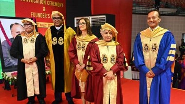 Business News | A Constitutional Culture Allows Citizens to Hold Policymakers to Account: Justice B.V. Nagarathna, Judge, Supreme Court, at JGU's 12th Convocation