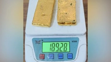 India News | Gold Worth Rs 99.53 Lakh Seized at Delhi Airport, One Held