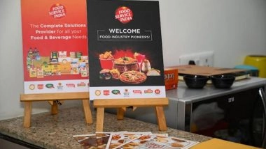Business News | Food Service India Launches Food & Beverage Innovation Centre in Gurugram
