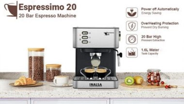 Business News | Be Your Own Barista with INALSA Coffee Maker Espressimo 20