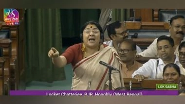 India News | Opposition Silent on Rajasthan, Bengal, Chhattisgarh Incidents, but is Talking About Manipur: BJP MP Locket Chatterjee